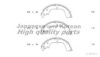 ASHUKI D085-05 Brake Shoe Set